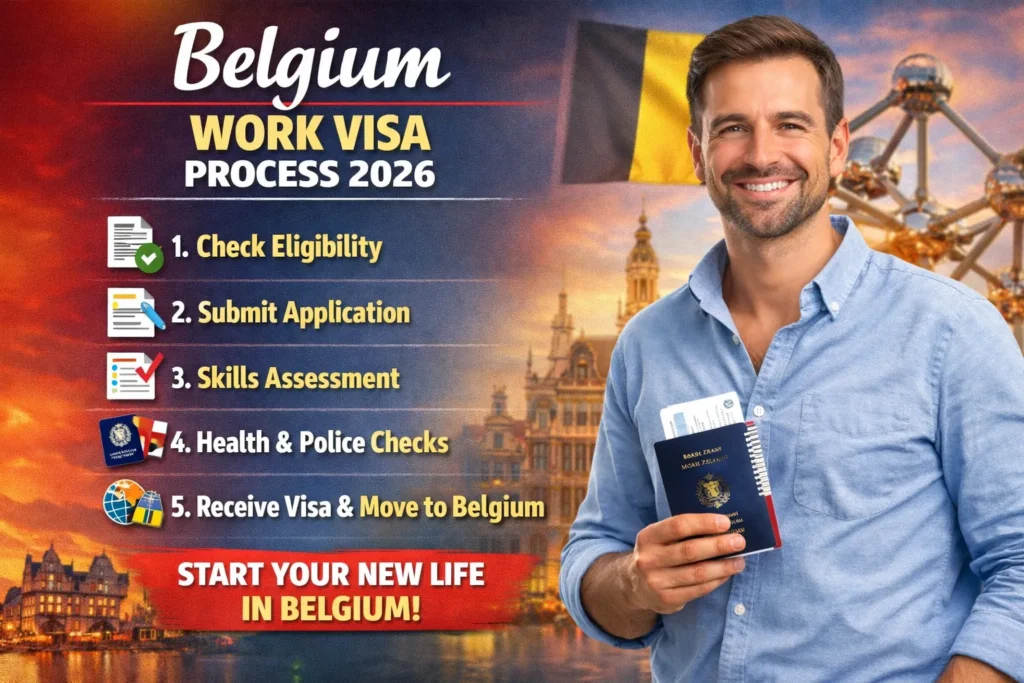 Belgium Work Visa Process Jan 2026: Everything You Need to Know