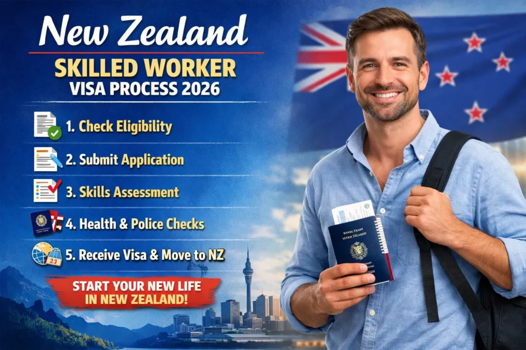 New Zealand Skilled Worker Visa Process Jan 2026: Step-by-Step Application Process
