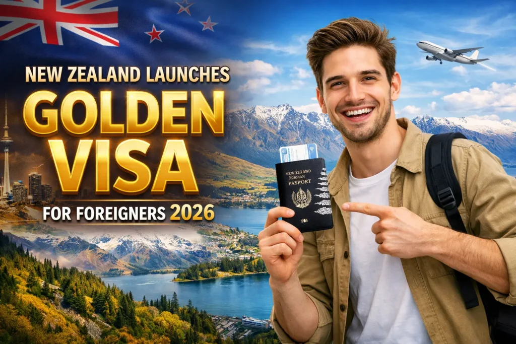 New Zealand Launches Golden Visa for Foreigners Jan 2026: A Complete Step-by-Step Guide