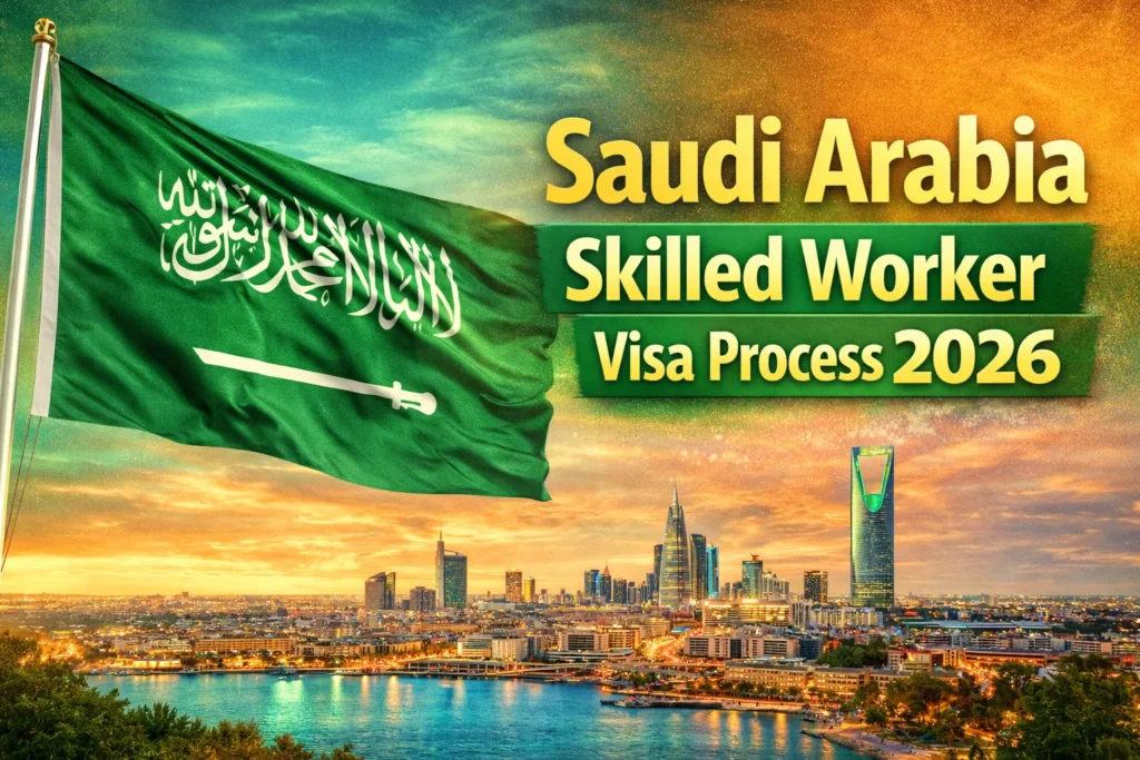 Saudi Arabia Skilled Worker Visa Process Jan 2026: Step by Step Application Guide