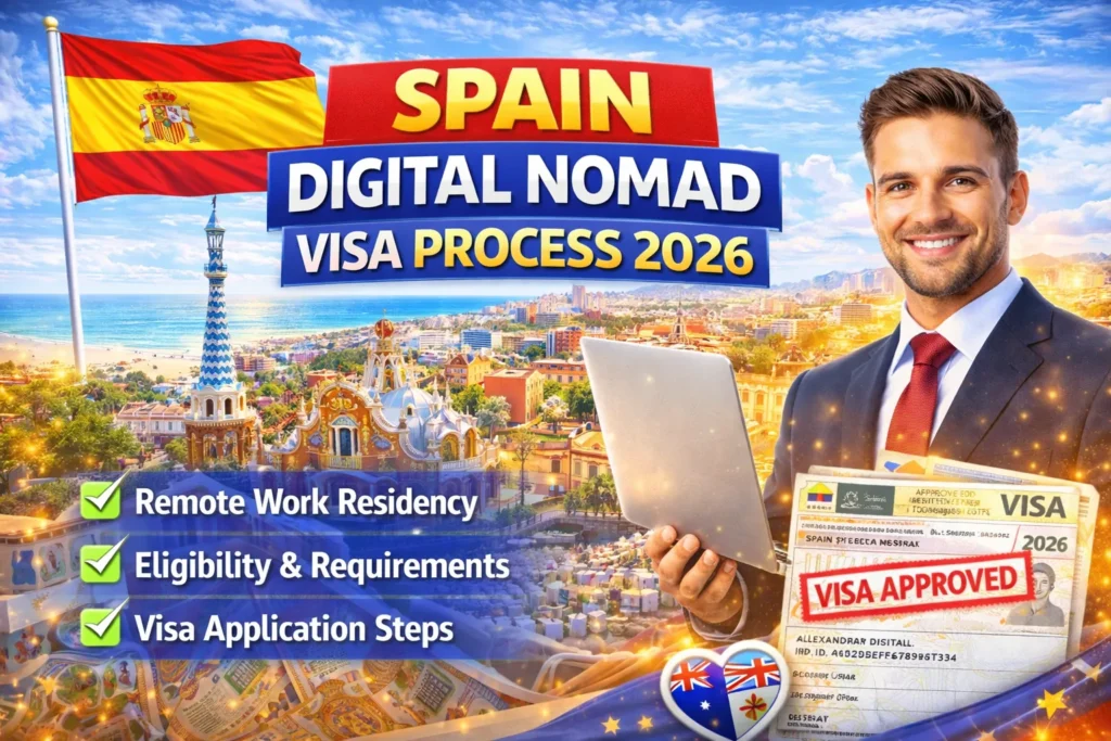 Spain Digital Nomad Visa Process Jan 2026: Step by Step Application Process